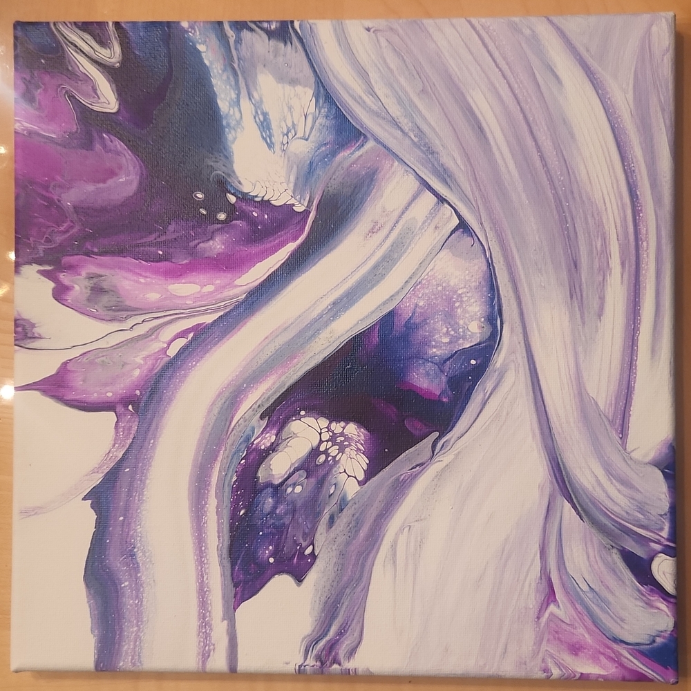 10 × 10 acrylic canvas painting